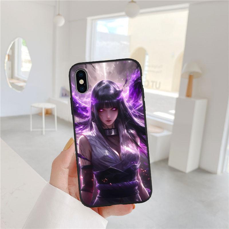 PP45 NARUTO Soft Shell Phone Case for iPhone SE X XS XR 11 16E 17 Pro Max Air 8 7 6 6s Plus