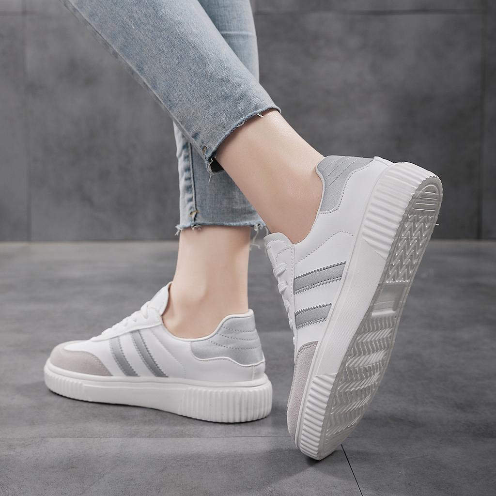 Sneakers Women Sports Shoes Chunky Casual White Sneakers Girls Walking Platform Shoes