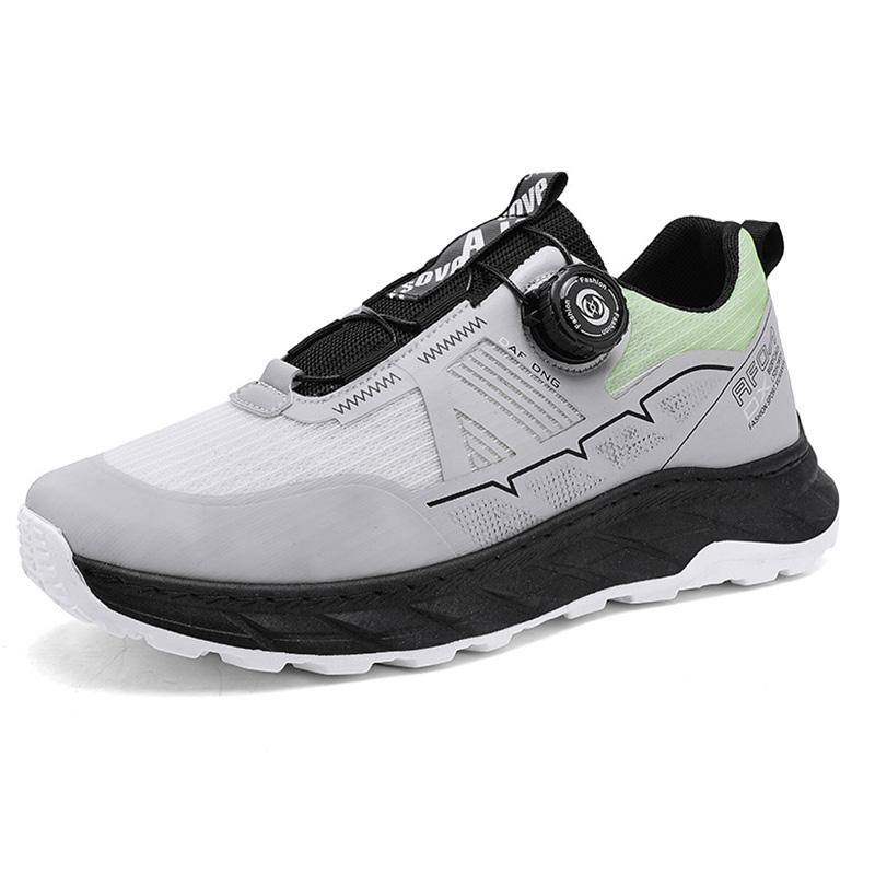 Summer On New Mesh Fabric Breathable Sports Fashion Shoes Thick Soles Increase Casual Personality Knobs Daddy Shoes Men's Shoes