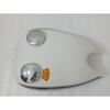 PUCH 250 TF 1952 250Cc White & Chrome Steel Petrol Fuel Tank With Cap |Fit For