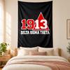 Delta Sigma Theta 1913 Tapestry highquality for decorating living room bedroom dorm walls ideal as bedroom wallart orholiday gift
