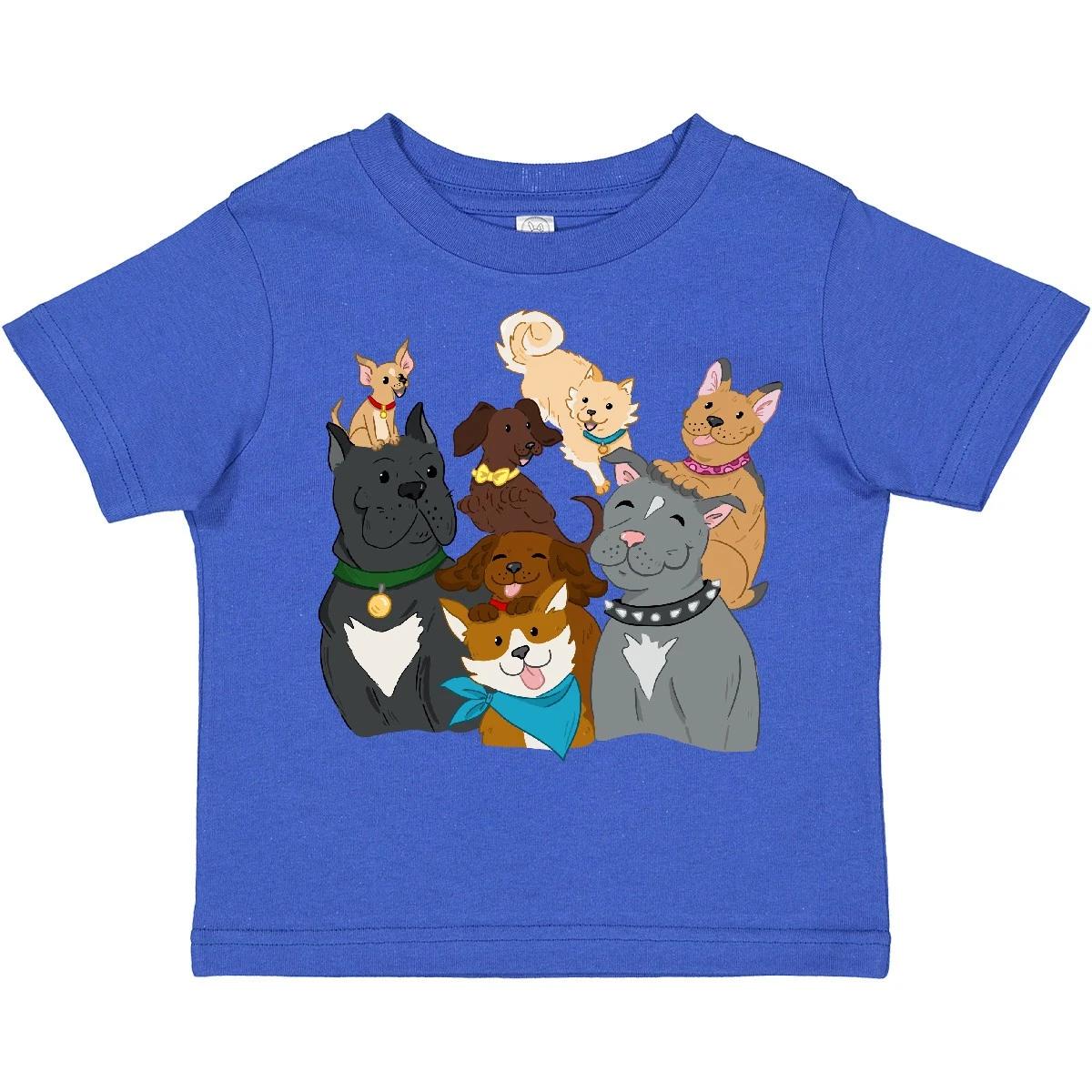 

Inktastic Happy Dog Family Toddler T-Shirt Animals Lover Doggies Themed Mom Dad 120
