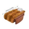 Plush Universal Car Tissue Box Three-in-one Car Armrest Pad  Automotive Use