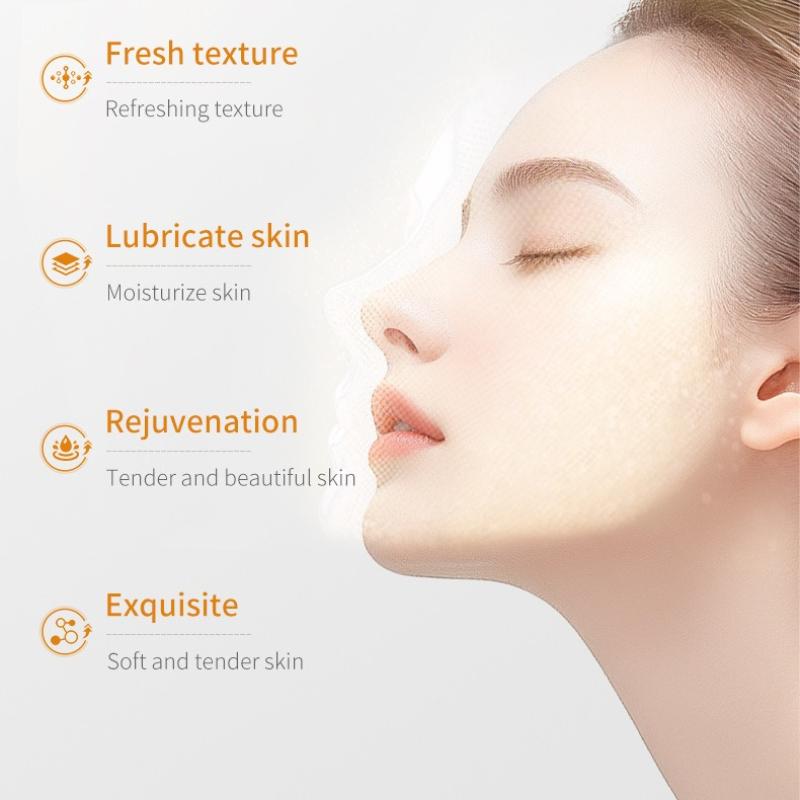1/3 pièces Masque Vitamine C 25g SADOER Hydratant Hydratant Masque VC Hydratant En Direct