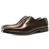Fashion Men's Handmade Leather Oxford Shoes Formal British Style Wedding Party Footwear Comfortable Breathable Classic Men's Footgear