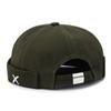 Brimless Skullies Cap Unisex Fashionable Hat Adjustable No Brim Baseball Cap for Men And Women Street Portable Docker Hat