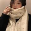 Autumn/Winter Style Women'S Scarf Korean Style Versatile Thickened Shawl Warm Neck Warmer