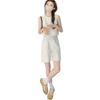 2026 Women's Casual Suit: Loose Vest Top & High-Waist Wide-Leg Shorts Two-Piece Set for Summer