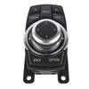 Replacement For BMW Media Control Knob Switch, 5/7 Series F01 F02 F03 F04 F07 F10 F11, X3 F25, OEM 65829206444 9206446