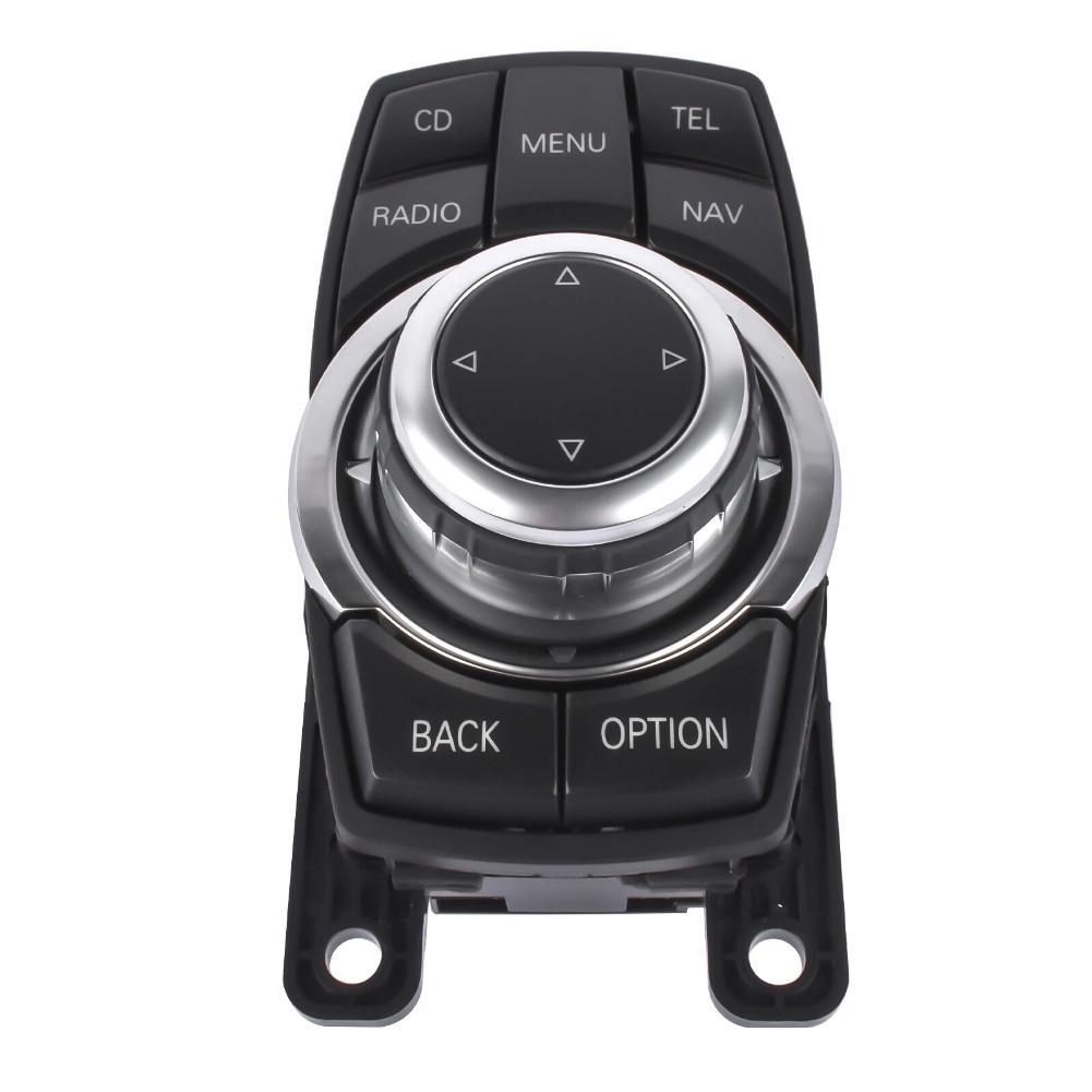 Replacement For BMW Media Control Knob Switch, 5/7 Series F01 F02 F03 F04 F07 F10 F11, X3 F25, OEM 65829206444 9206446