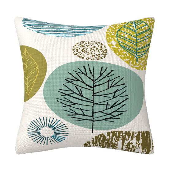 

Современная простая абстрактная наволочка с изображением листьев, домашний декор, подушка, чехол для дивана