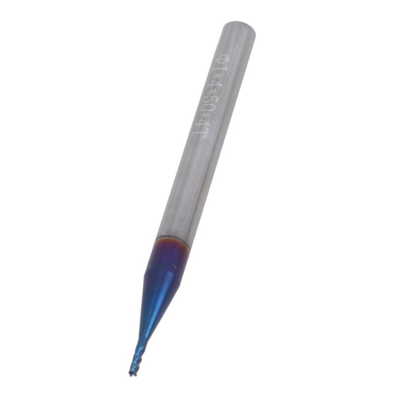 High Quality Durable Flat Nose Carbide End Mill 4-Flute CNC Spiral Upcut Bit Milling Cutter