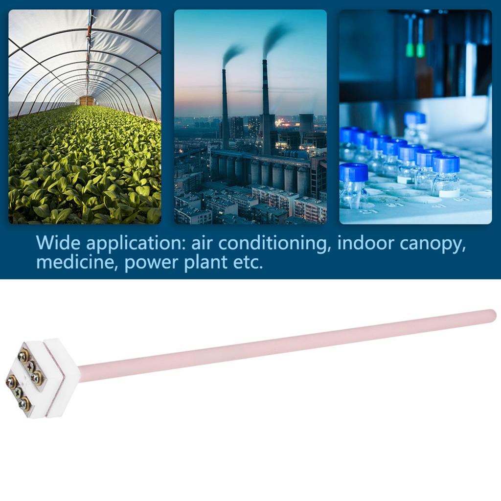 and Rhodium Thermocouple, 300mm S Type High   Sensor for   Conditioning, Indoor Awning, Medicine, Power Plant with Wide Temperature