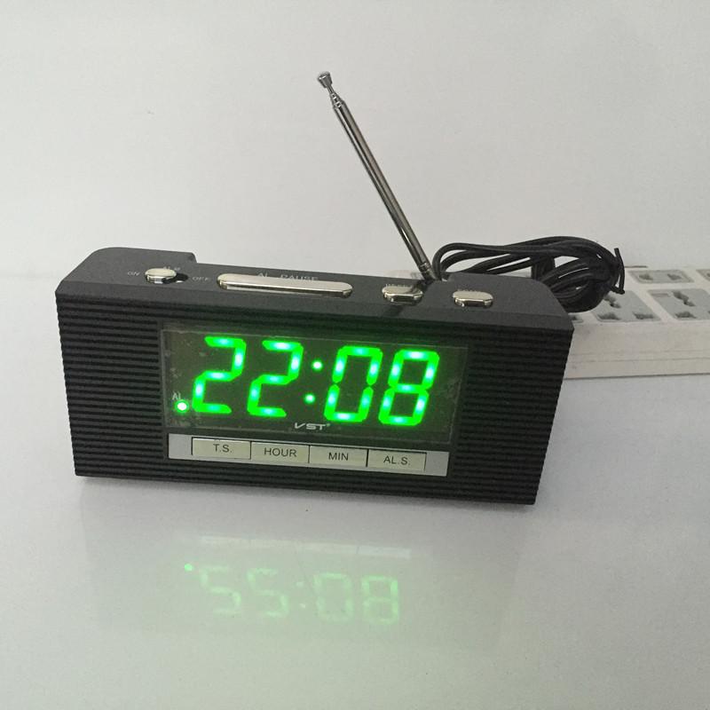 LED Clock with FM Radio Clock Radio LED Alarm Clock Radio