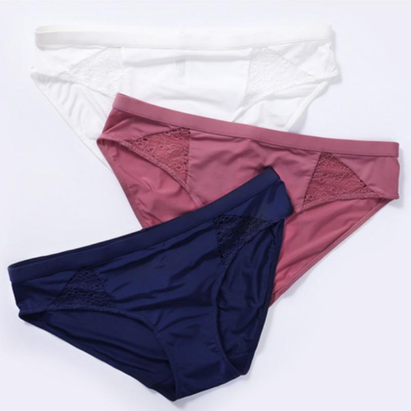 Comfortable Non-wired Bra French Lace Small Chest Push-up Bra Sexy Breathable Underwear Set