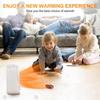 750W/1500W 2Gear Portable Heating Fan Mini Desktop Air Cold Warm Heater Fan Winter for HomeOffice Electric Heater