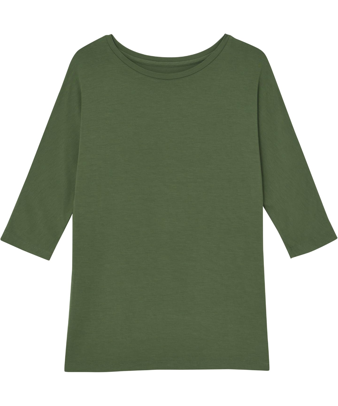 

Wacoal Relax Sleep Sleeve Домашняя одежда из мягкого хлопка с гладкой текстурой и красивым рукавом дольман PTX513 и женский топ 3/4, джерси, силуэт,