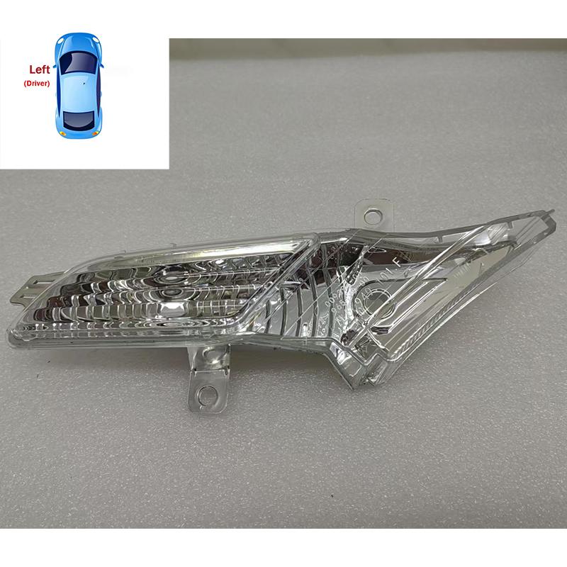 For Porsche Cayenne 2007-2010 Car Right Left Plastic Clear Front Side Marker Lights Signal Lamp 95563103501 95563103601