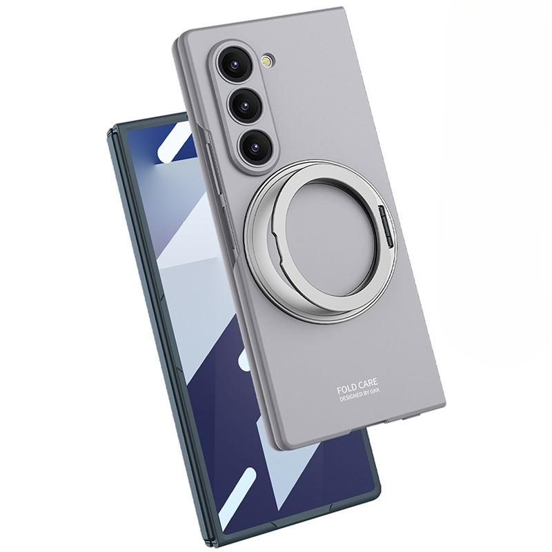 Samsung Zfold7 Handyhülle Ultradünne Modische Schutzhülle High-End-Haptik Anti-Fingerabdruck Integrierter Ständer