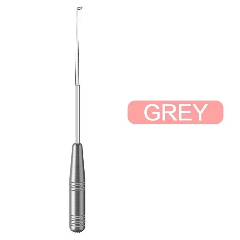 

FLYSAND Stainless Steel Hook Remover - Easy Fish Hook Extractor & Detacher, Safety Rapid Decoupling Device for Fishing Tools серый