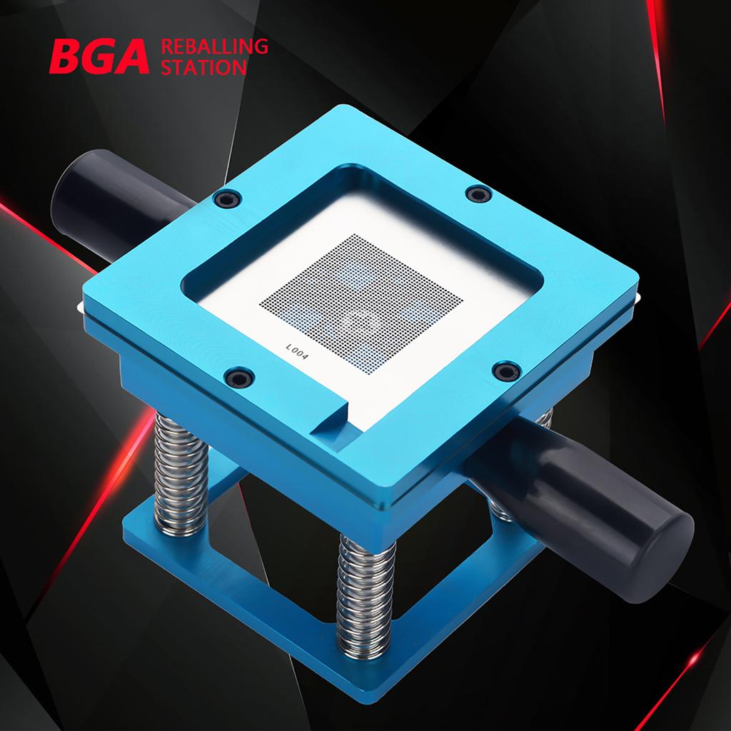 BGA Reballing Station Solder Rework Kit Soldering Station Stencils Balls Kit