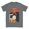 Noot Noot Scream Pingu T-Shirt Herren 100% Baumwolle Lustige T-Shirts Rundhals T-Shirt Kurzarm Tops Übergröße