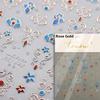 Baroque Pattern Stamping Geometric Totem Flower Retro Star Noble Self Adhesive 5D Nail Art Decoration Sticker Manicure Decal