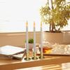 4-Pack LED Candles with Gold Base Battery Electronic Candle for Home Decoration Wedding Dinner Flameless LED Candle Stick