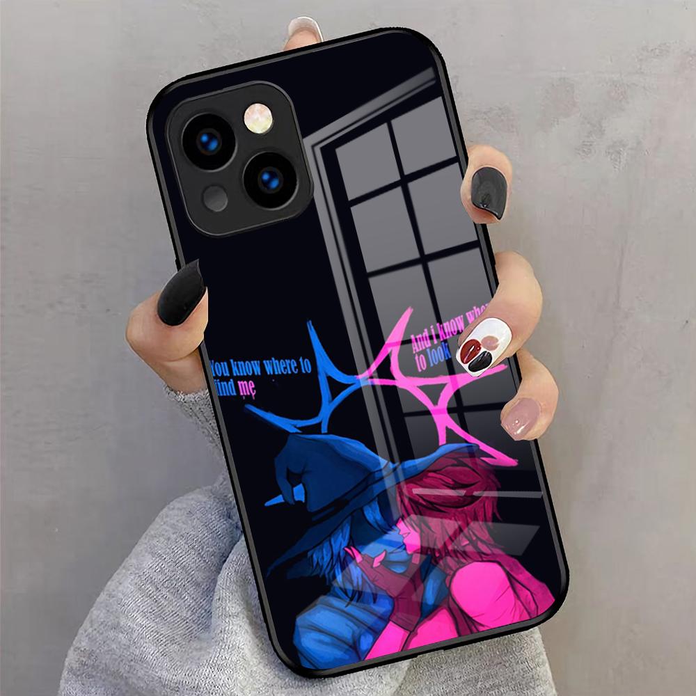 A-Azuretime Two Time A-Azure Phone Case For IPhone 17 Pro Max 16 15 14 Pro Max 13 11 X Xs Xr 8 7Plus Glass Cover