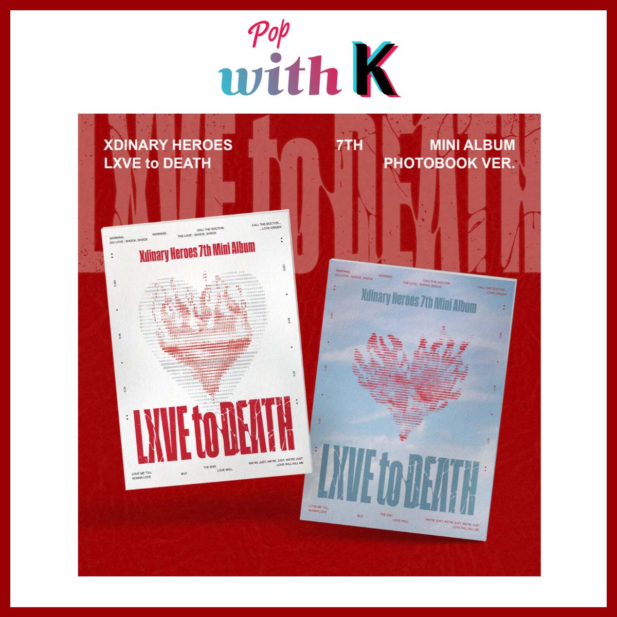 Xdinary Heroes - LXVE to DEATH / Settimo Mini Album (FOTOLIBRO ver.)