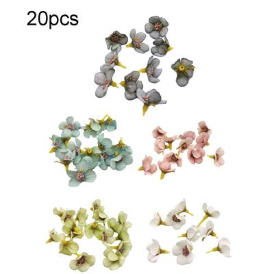 Fiore Fiore 2cm Decorazioni Finte Artificiale Grigio