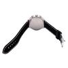 TISSOT Quartz Movement 100m Water Resistance Men's Watch 45mm Black Dial Steel Watch Case Genuine Leather Strap T116.617.16.062.00