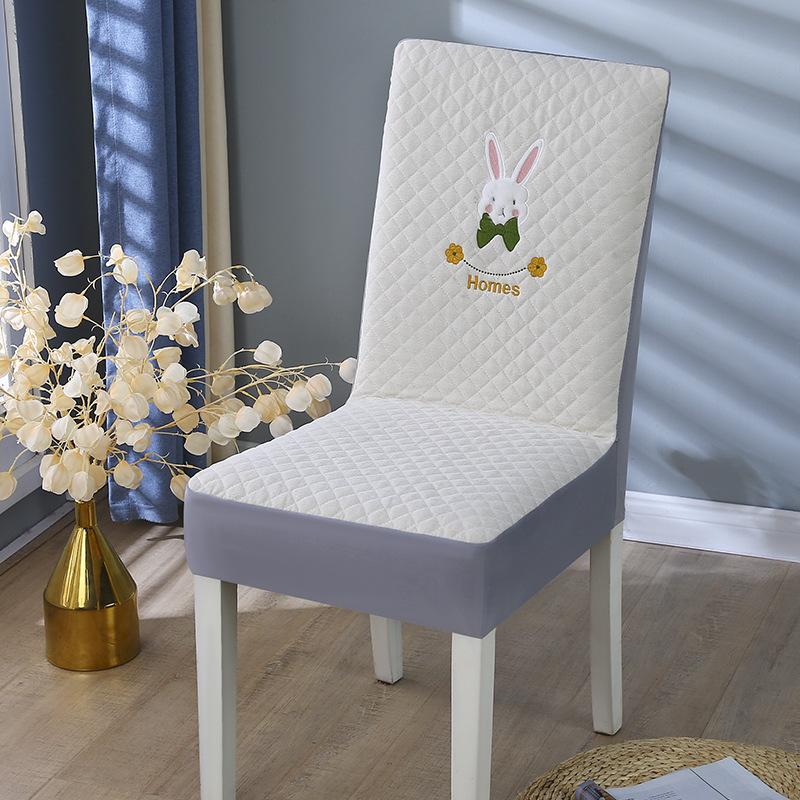 Dining Chair Cushion Cover Full-inclusive Backrest Cushion Integrated Cushion Four Seasons Universal Chinese Restaurant Dining Table Cushion Cover