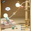 Shape Changeable Night Light Funny Sportsman Desk Lamp Button Versatile Battery