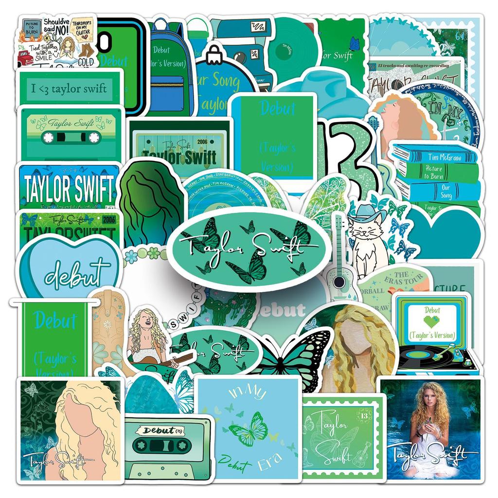 50 Albums of The Same Name, Graffiti Stickers, Personalized Star Peripheral Creative Decoration Mobile Phone Stickers