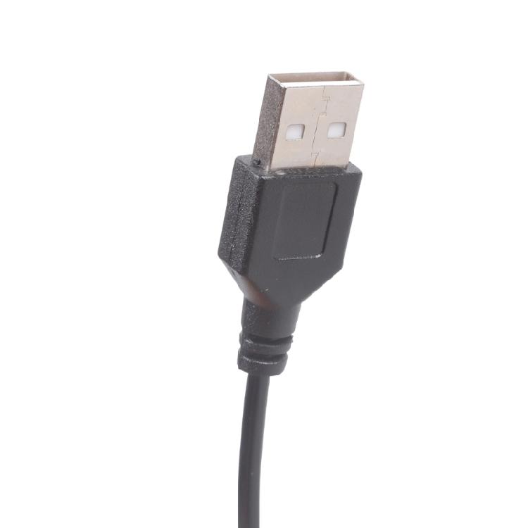 2 Pin Bare Wire USB Power Cord 22AWG Tinned Tip with Switches 5V/1A Support Cable Power Line Plastic Texture for Repair