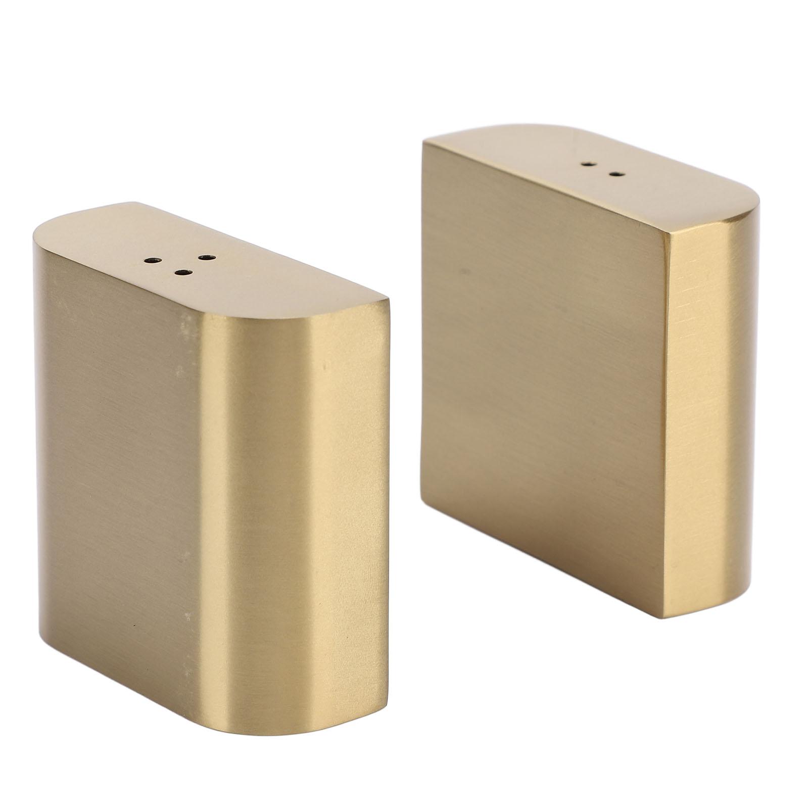 

2Pcs Kitchen Tool Stainless Steel Salt and Pepper Shakers Set with Lid Broken Resistant Seasoning Bottle Kitchen Tool золотой