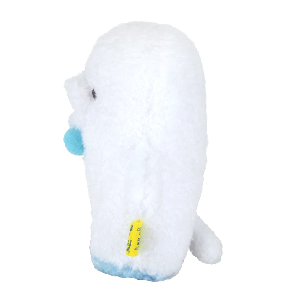Sunlemon Fluffy White Dolphin S 15 x 13 x 7cm Stuffed Animal P-8582