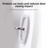 4Pcs Elastic Car Door Lock Pad Shock Absorbing Door Lock Protective Cushion  Lock Buckle
