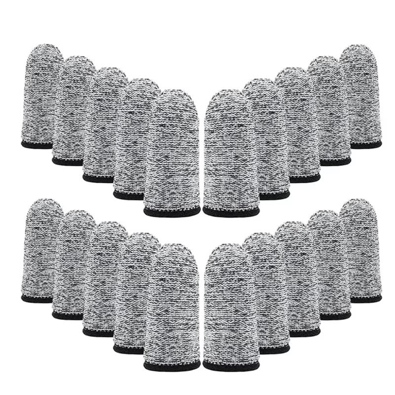 Level 5 Anti-Cut Finger Cover High-Strength Safety Flexible Anti Cut Fingertip Gloves Kitchen Tool Reusable and Durable