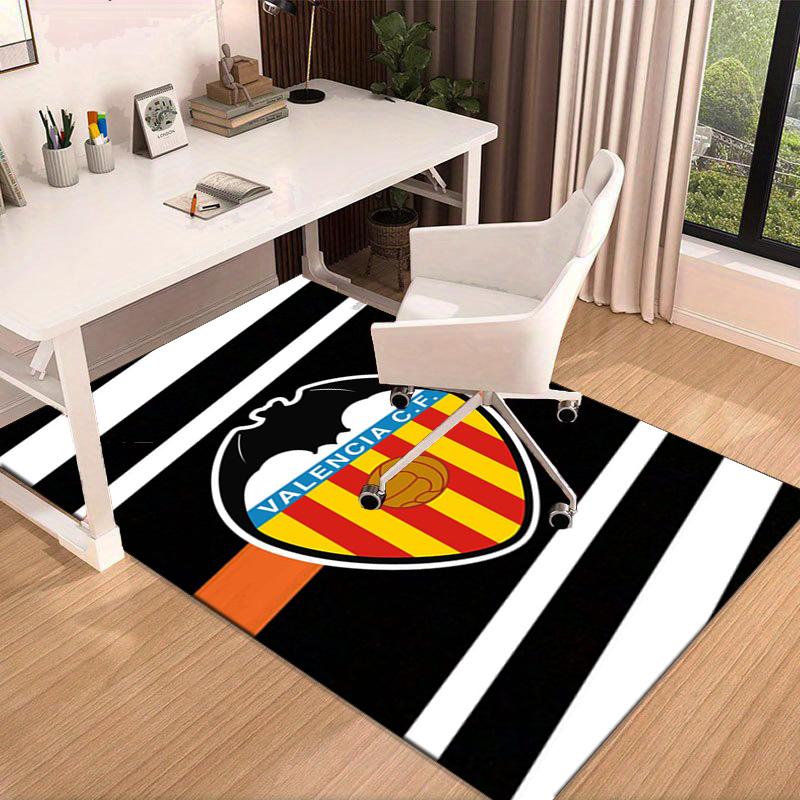 Valencia Cf Crest Design Area Rug for Office, Chair Rug, Decorative Carpet Livingroom Mat, Large Size Fan gifts Christmas gifts