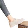 Leather shoes cowhide leather lace-up 2025 casual British single shoes new soft sole retro mother flat bottom