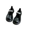 Retro pearl bow Mary Jane shoes women's 2025 summer new thick-soled heightening single shoes Japanese jk small leather shoes