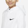 Nike Dri-FIT Solid Logo Woven Training Hooded Jacket Kids Jackets White DO7095-100