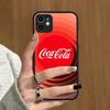 Logo C-Coca C-Cola Fashion Phone Case For IPhone 13 12 X XS MAX Pro Max 16 15 11 14 Pro Max Shockproof Matte Cover