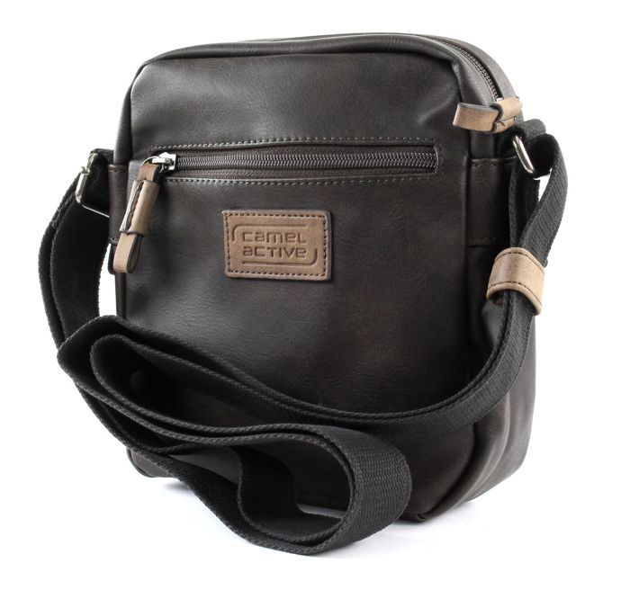 Umhängetasche - CAMEL ACTIVE - Laos Shoulder Bag 67671 - braun - 100% Polyurethan - 16×21×6 cm
