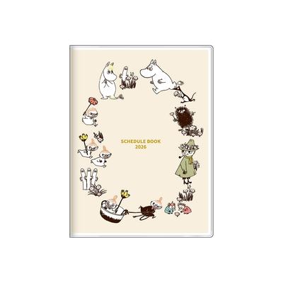 Stationery Moomin Character Planner 2026 Monthly A6 Nakama S2959097 Sun-Star
