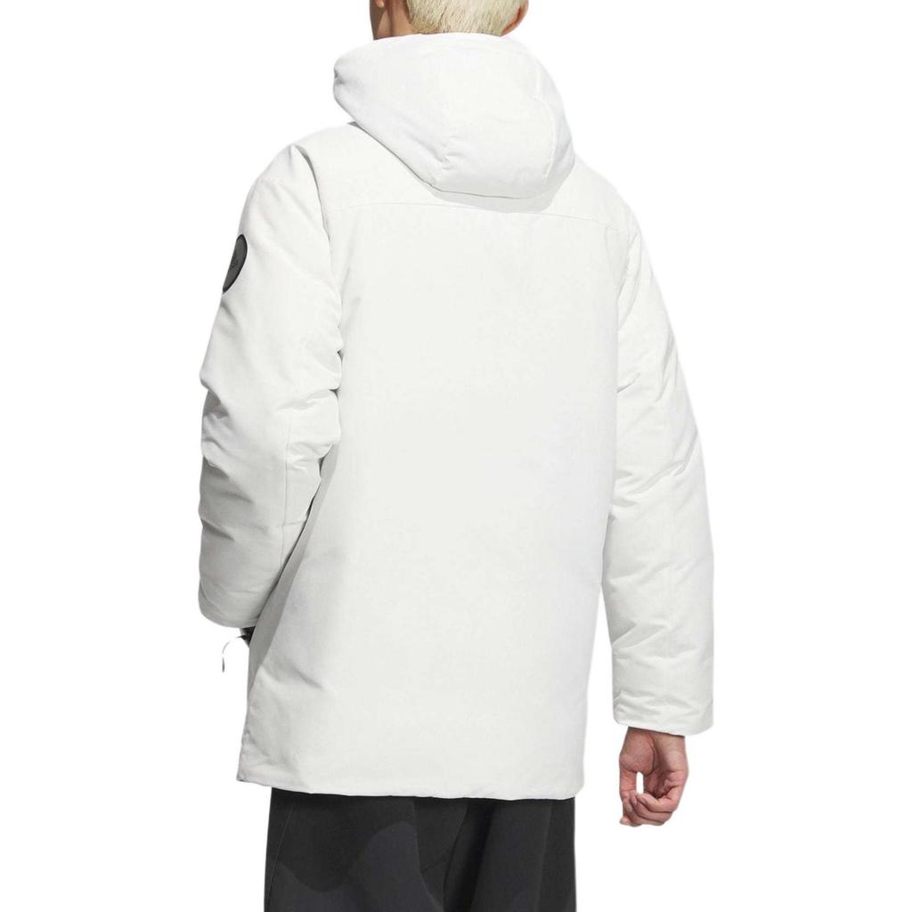 adidas Téli Parka Kényelmes Vízálló Meleg Alkalmi Pehelykabát Uniszex Felsőruházat Fehér JM9147