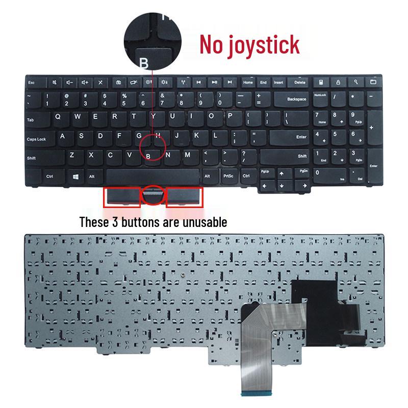 Compatible Keyboard for IBM Lenovo E530/E545/E535/E530C Laptops - Brand New, Built-in