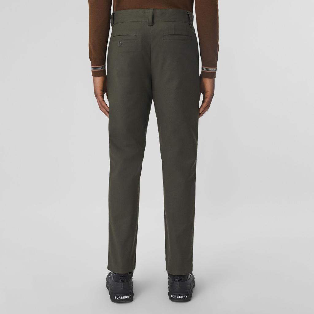 Burberry Casual Pants Men's Army Green 80442951